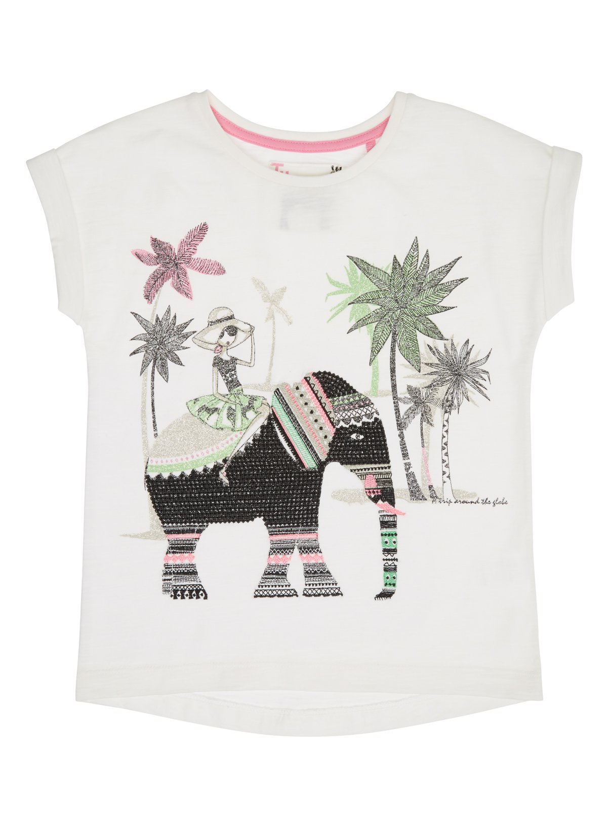 Elephant Kid/'s T-Shirt Children Boys Girls Unisex Top